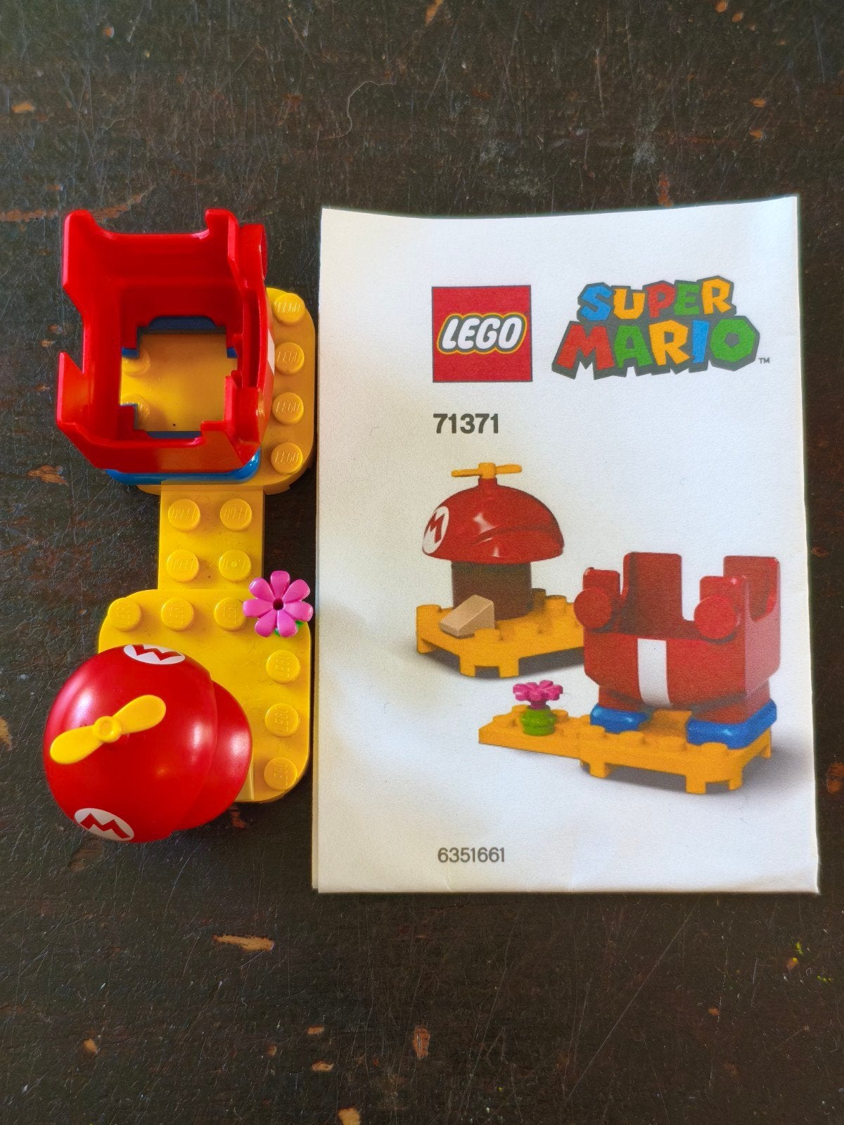 LEGO Super Mario: Vliegende Mario Power-Up (71371), Overige thema's, Lego, Compleet, Ophalen of Verzenden
