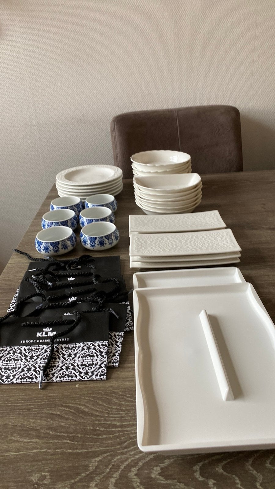 KLM MARCEL WANDERS set, Ophalen of Verzenden, Zo goed als nieuw