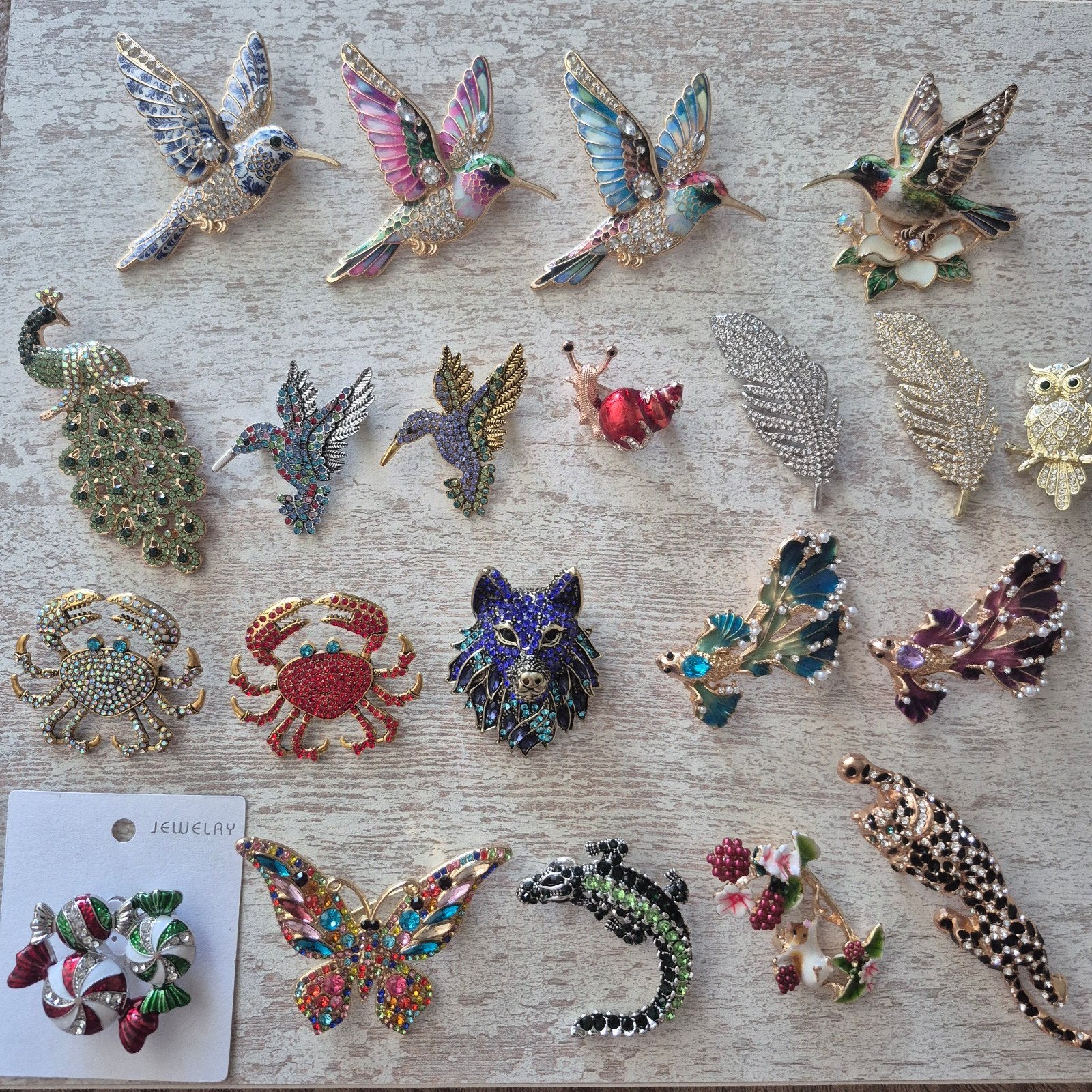 Broches, Sieraden, Tassen en Uiterlijk, Overige materialen, Overige kleuren, Ophalen of Verzenden, Zo goed als nieuw