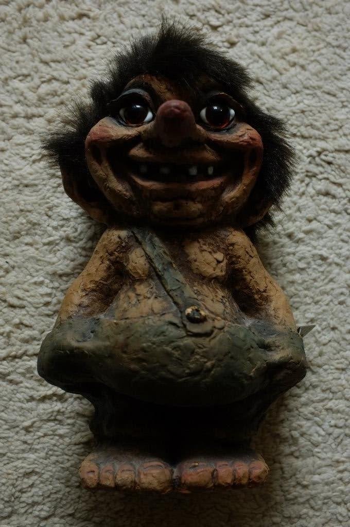 Noorse Trol 34cm hoogte Nyform, Verzamelen, Ophalen of Verzenden, Zo goed als nieuw, Fantasy