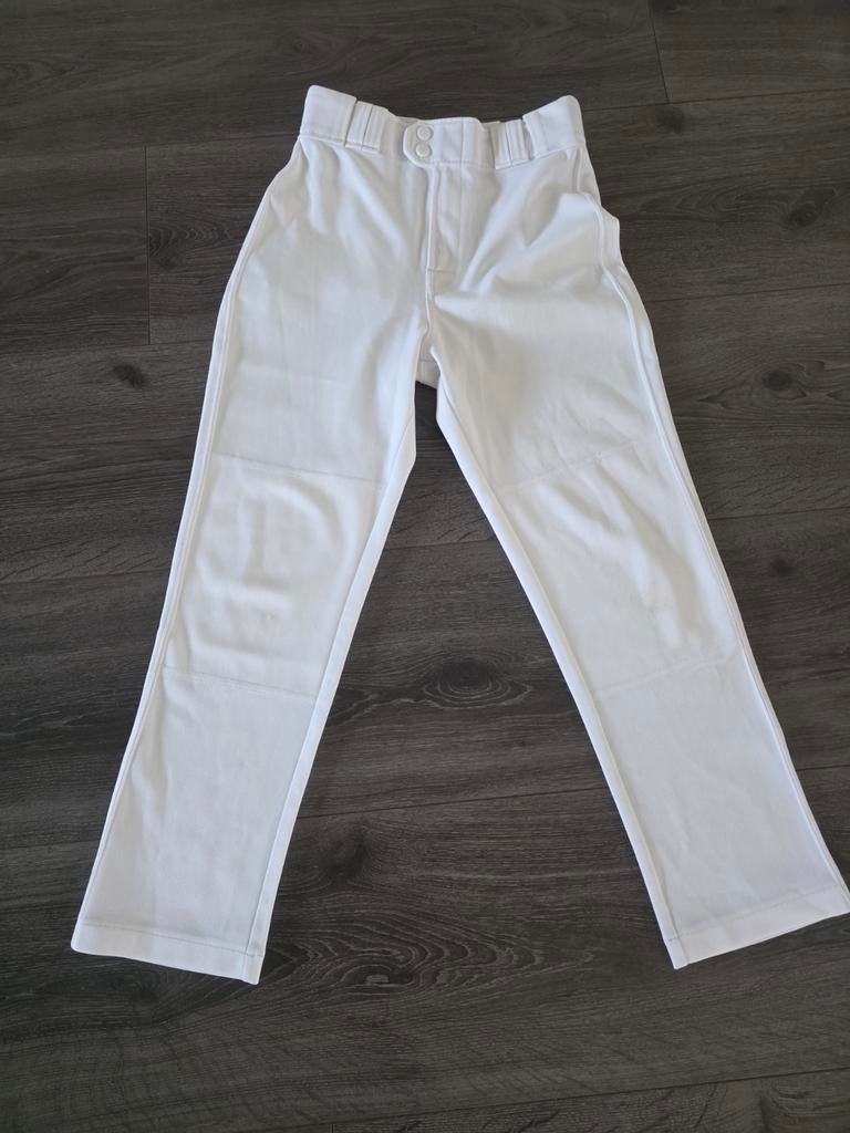 Rawlings Honkbalbroek - Relaxed Jeugd L (Wit Z.G.A.N), Sport en Fitness, Honkbal en Softbal, Zo goed als nieuw, Kleding, Honkbal