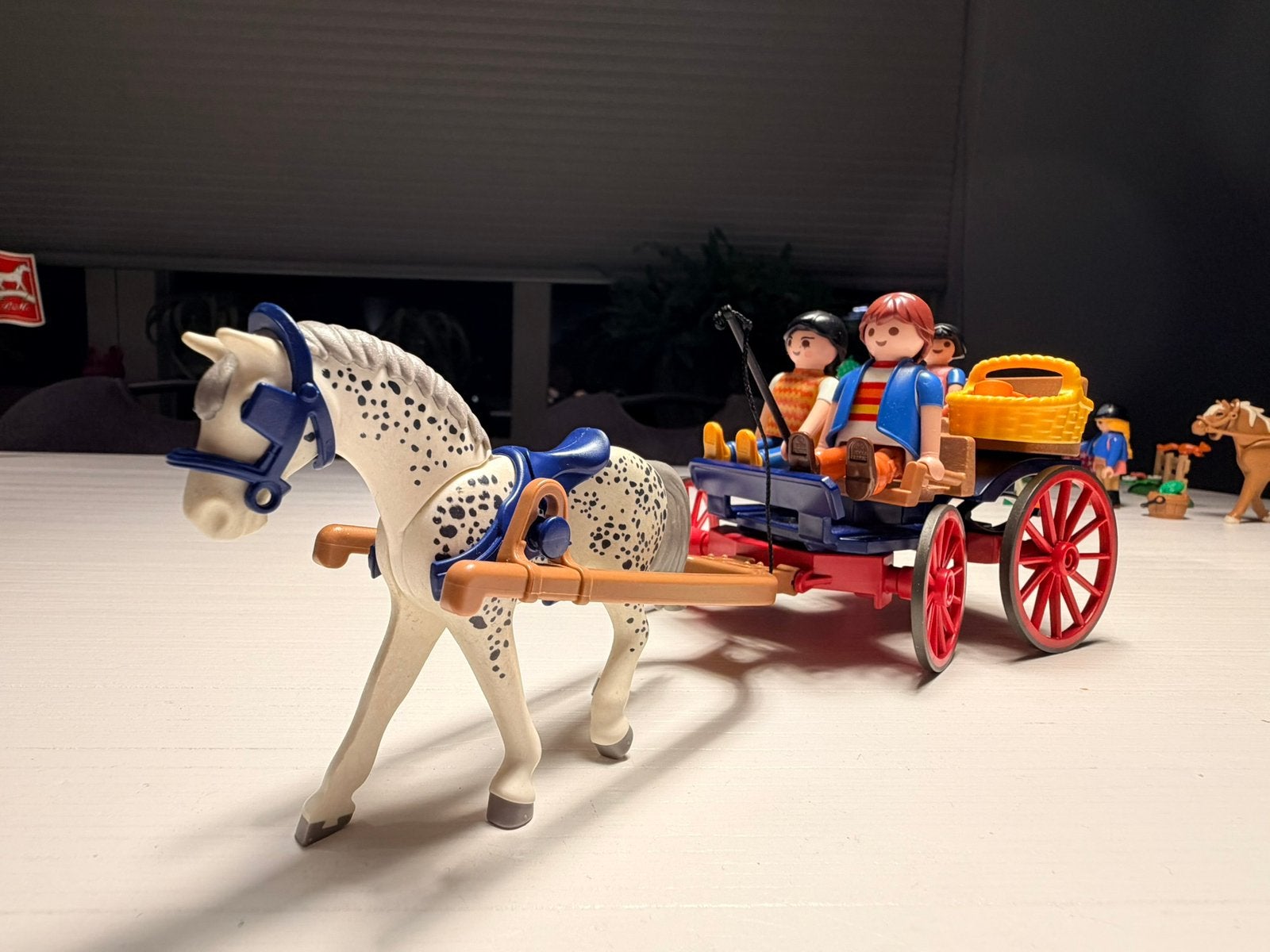 Playmobil Paardenkoets met familie – 5226, Complete set, Voertuig, Ophalen of Verzenden, Zo goed als nieuw