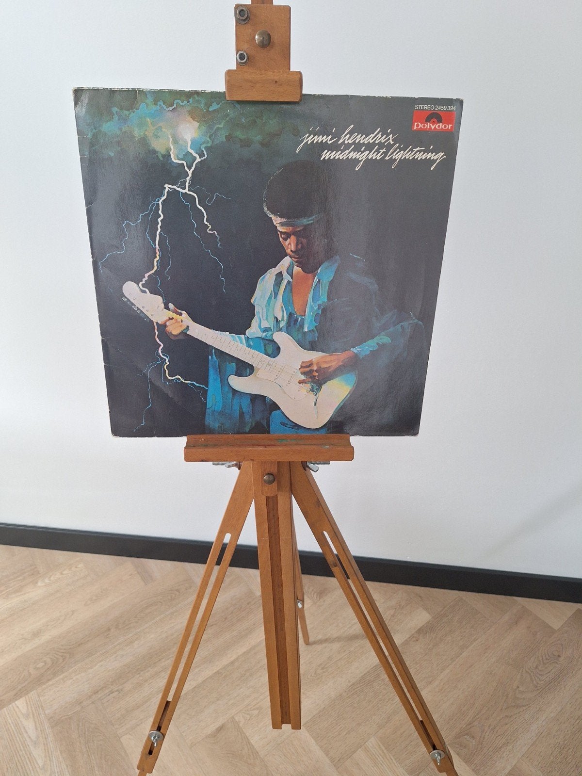 Jimi Hendrix - Midnight Lightning LP (Polydor, 1975), Ophalen of Verzenden, 1970 - 1979, Gebruikt, 12 inch