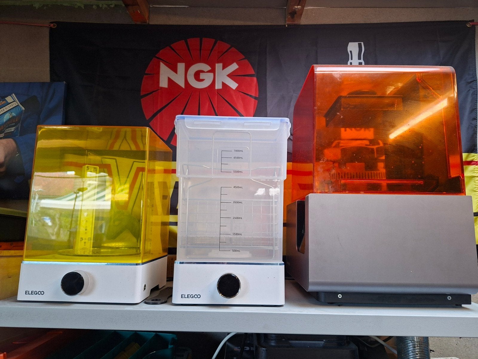 Formlabs Form 2 met Elegoo UV- en spoelstation, Ophalen, Gebruikt, Ingebouwde Wi-Fi, Formlabs