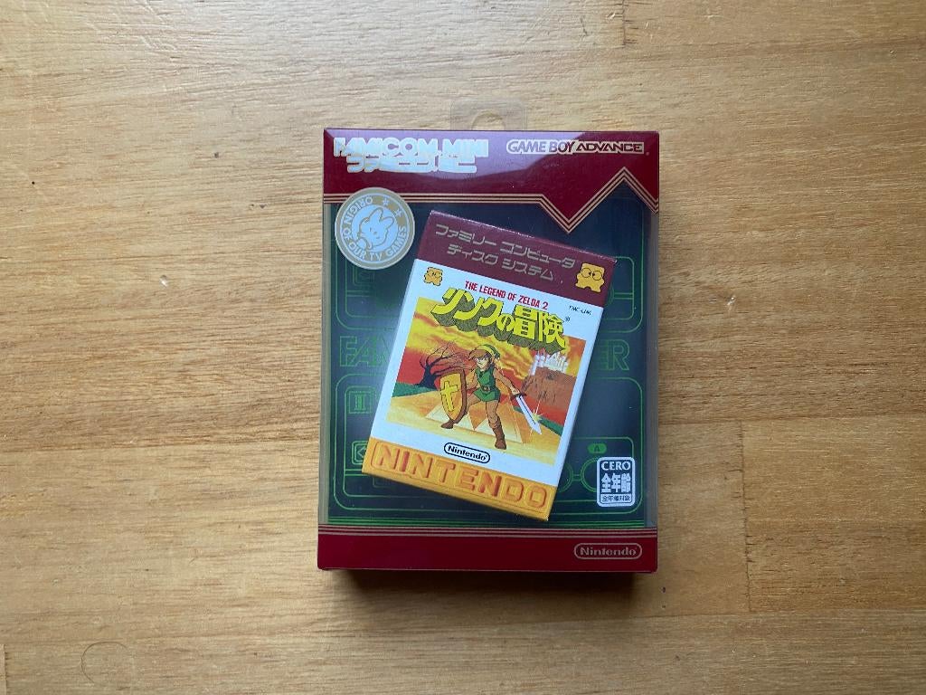 zelda II adventure of link gba famicom mini, Avontuur en Actie, 1 speler, Ophalen of Verzenden, Zo goed als nieuw