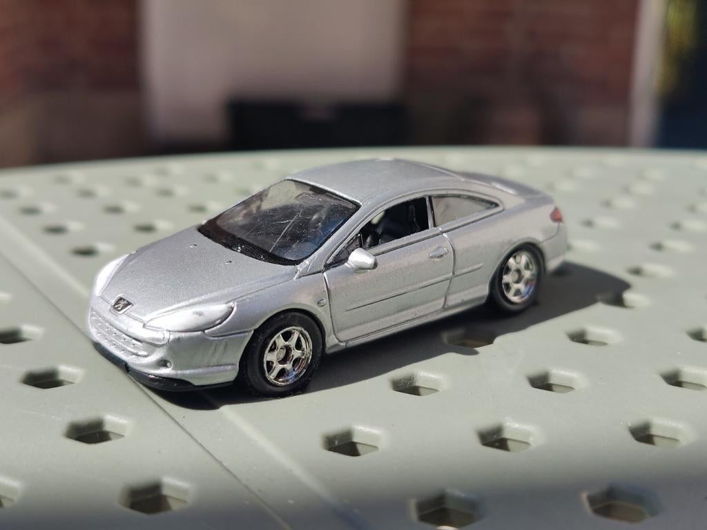 Welly Peugeot 407 Coupe, Ophalen of Verzenden, Zo goed als nieuw, Auto