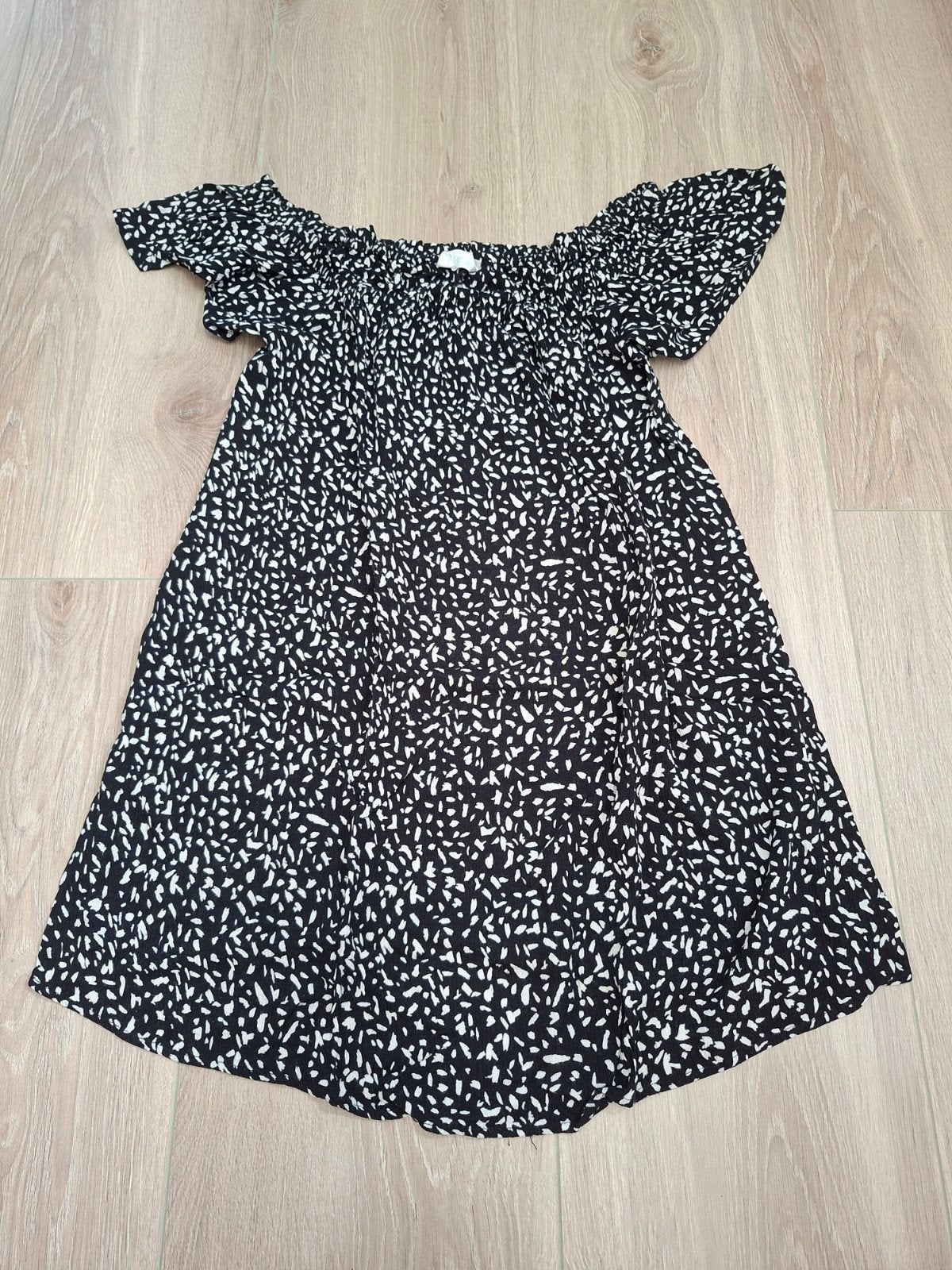Zwarte zomer stip jurk Primark - maat XS 34, Kleding | Dames, Primark, Zwart, Ophalen of Verzenden, Maat 34 (XS) of kleiner