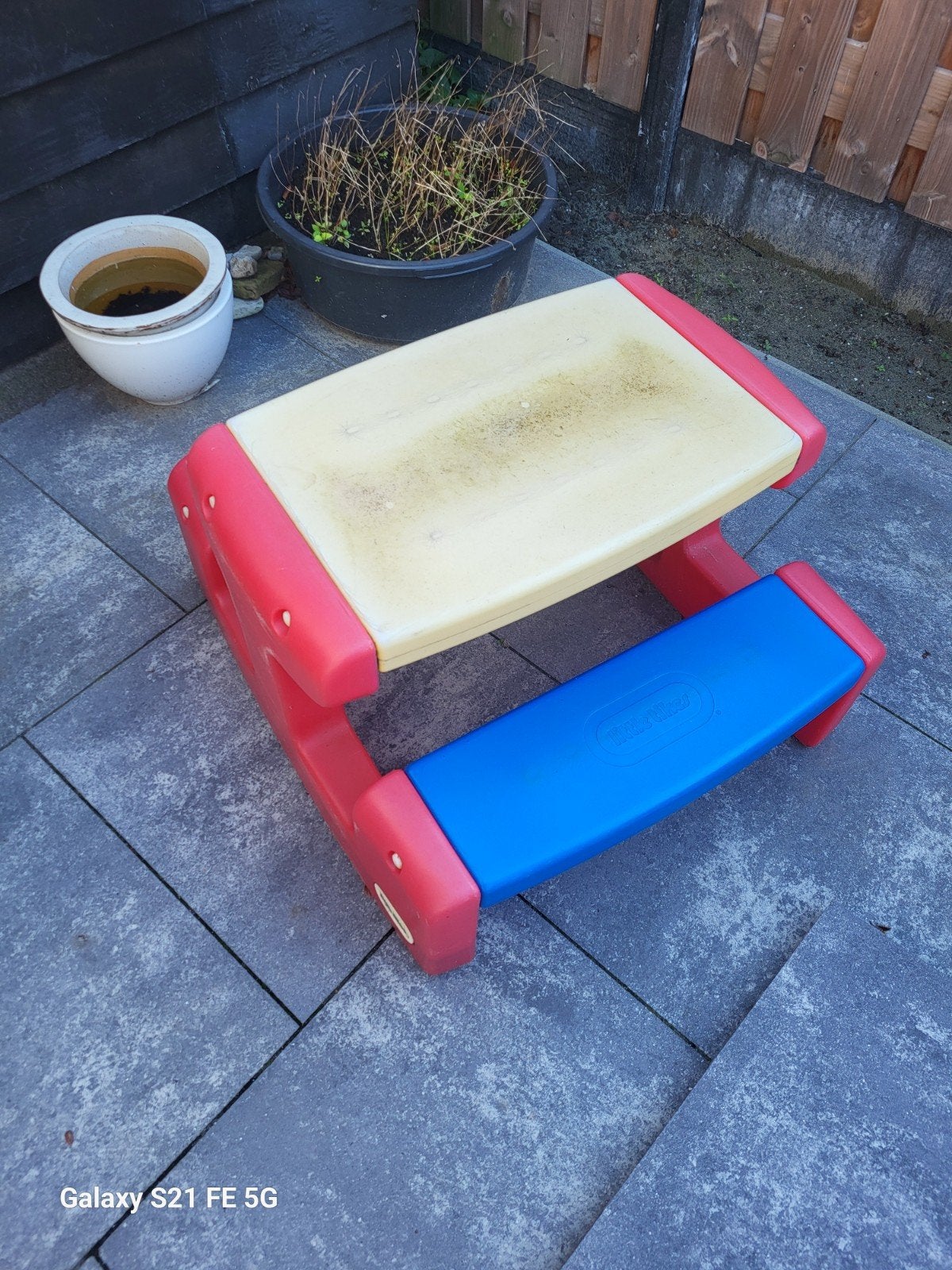 Little Tikes Picknicktafel voor Kinderen, Ophalen, Gebruikt
