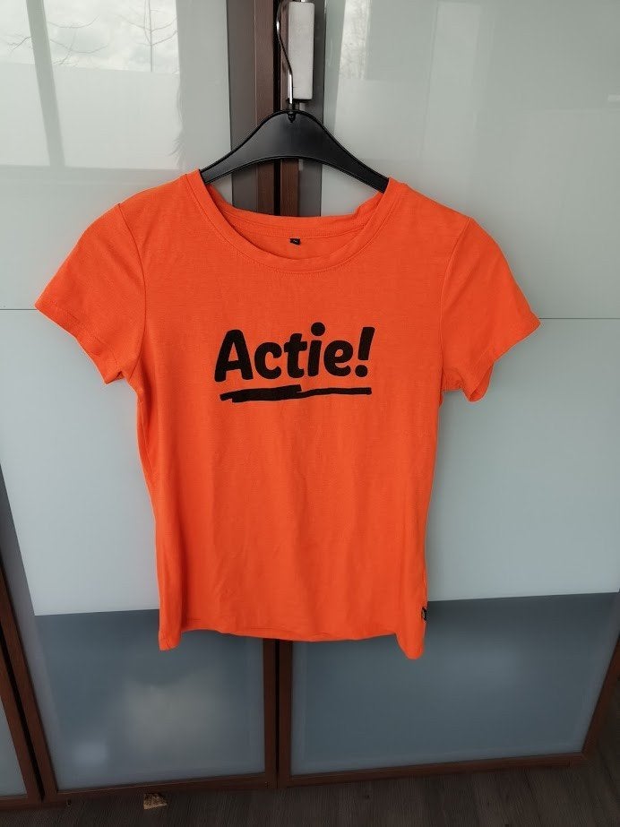 Oranje TSHIRT M, Kleding | Dames, T-shirts, Maat 38/40 (M), Lidl, Oranje, Ophalen of Verzenden