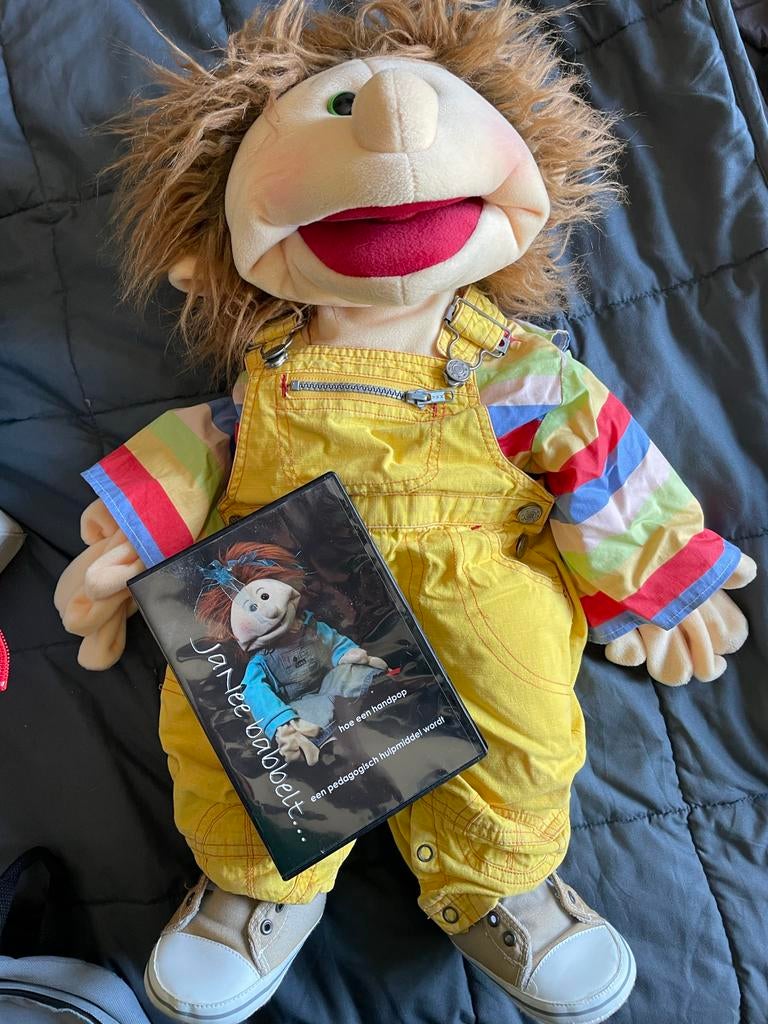 Living puppets- Handpop met DVD - Pedagogisch Hulpmiddel, Ophalen of Verzenden, Gebruikt, Jongen of Meisje