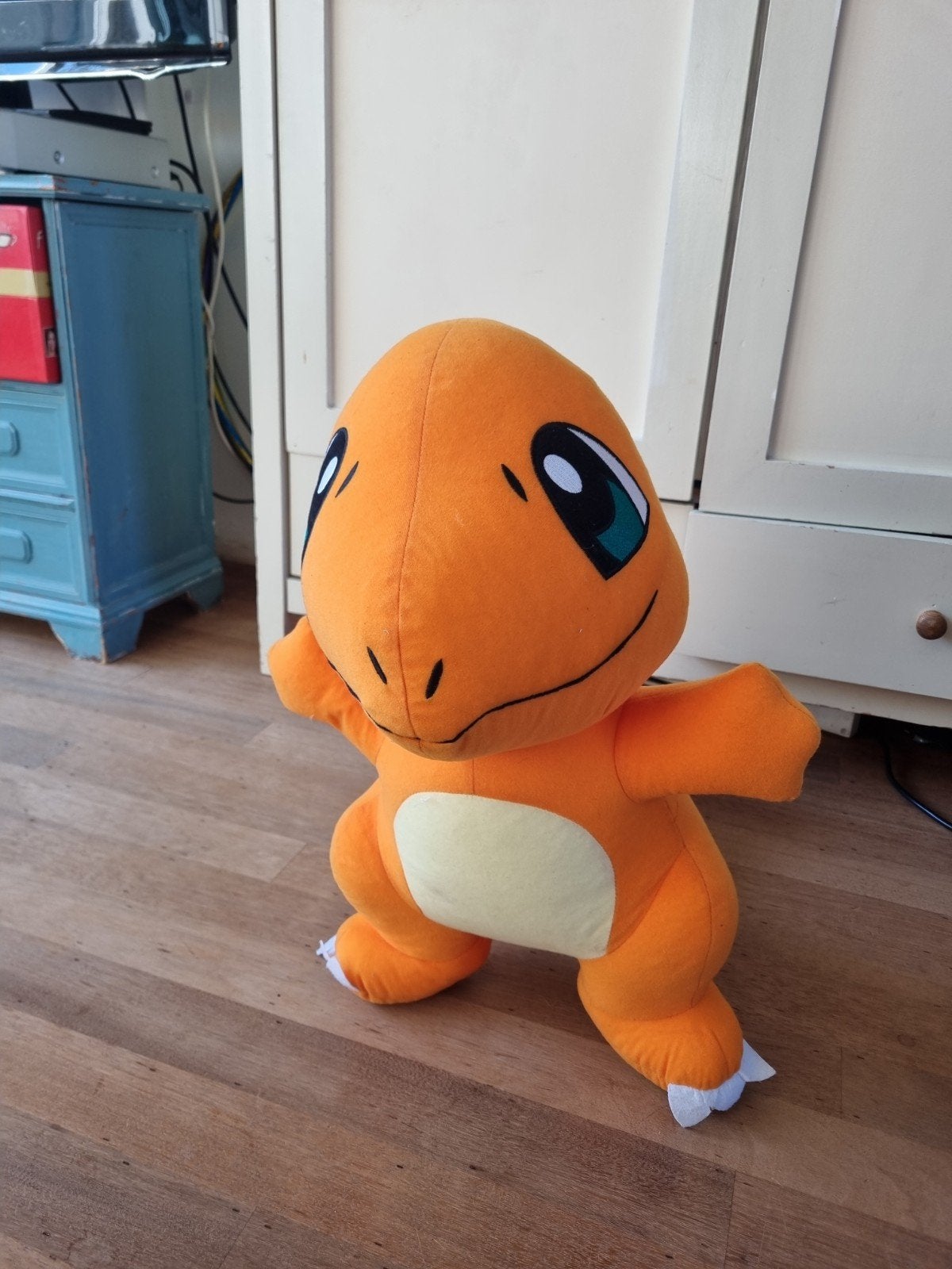 Grote Pokémon Charmander knuffel - Gebruikt, Kinderen en Baby's, Speelgoed | Knuffels en Pluche, Oranje, Gebruikt, Overige typen