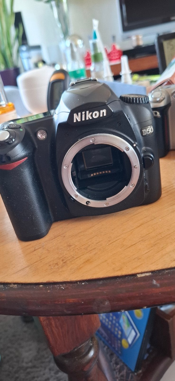 nikon d50 digitale camera  weinig gebruikt, Audio, Tv en Foto, Fotocamera's Digitaal, Spiegelreflex, Zo goed als nieuw, Accu, Nikon