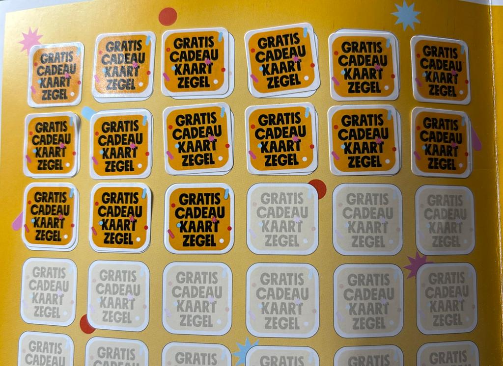 Jumbo gratis cadeaukaartzegel, Ophalen of Verzenden, Winkel, Super of Benzinepomp, Zegels, Bonnen of Punten