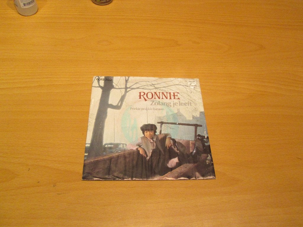 Ronnie - Zo Lang Je Leeft / Prakkie Banaan, Ophalen of Verzenden, Gebruikt, Pop