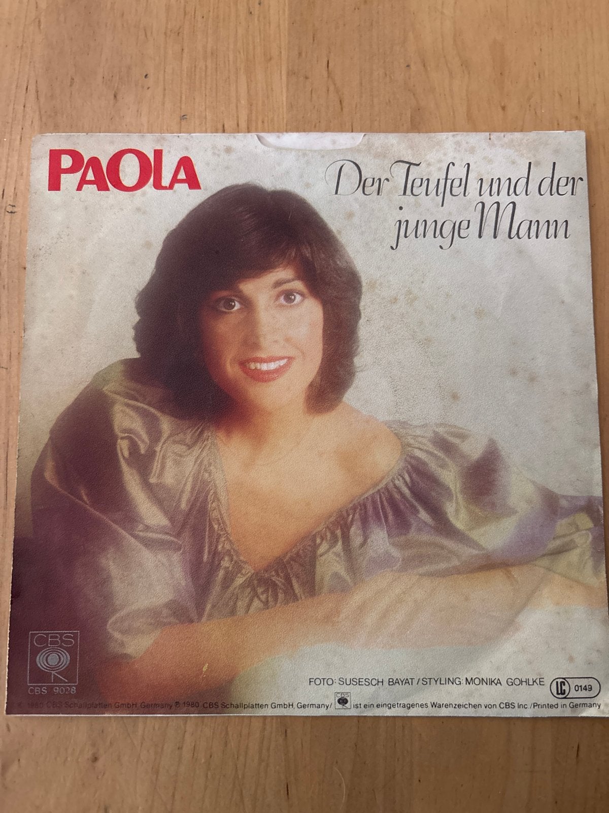 Paola - Der Teufel und der junge Mann (Single), Cd's en Dvd's, Ophalen of Verzenden, Gebruikt, Schlager
