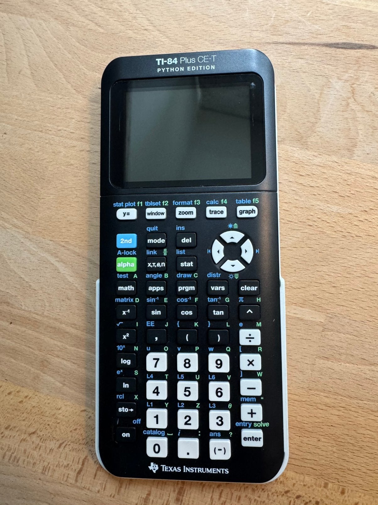 Grafische rekenmachine TI-84 plus CE-T (python edition), Ophalen of Verzenden, Grafische rekenmachine, Zo goed als nieuw