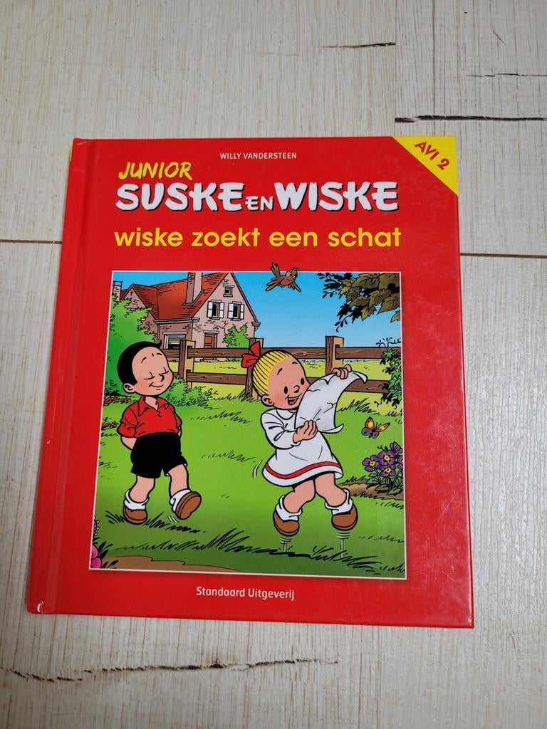 Suske & Wiske Junior AVI2: Wiske zoekt een schat, als NIEUW, Boeken, Ophalen, Willy Vandersteen