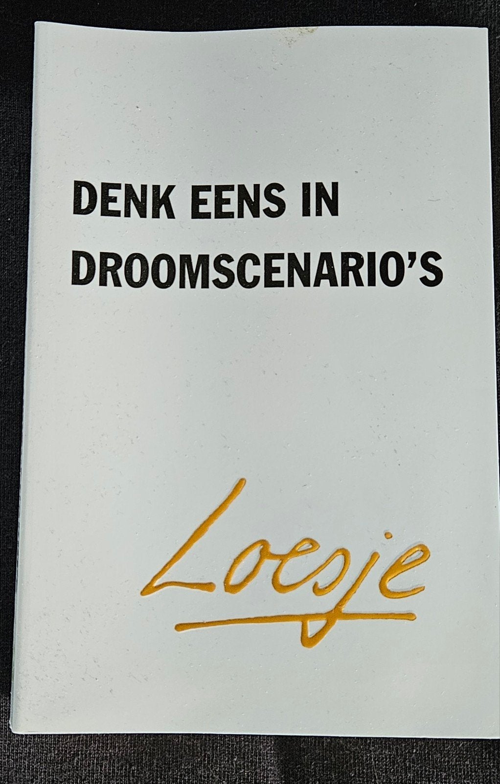 Denk eens in droomscenario's - Loesje, Ophalen of Verzenden, Zo goed als nieuw, Loesje