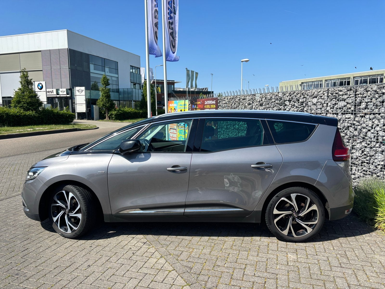 Renault Grand Scenic 1.2 TCE 97KW 7P 2017 Grijs, Auto's, Renault, Voorwielaandrijving, 4 cilinders, 1850 kg, 7 stoelen