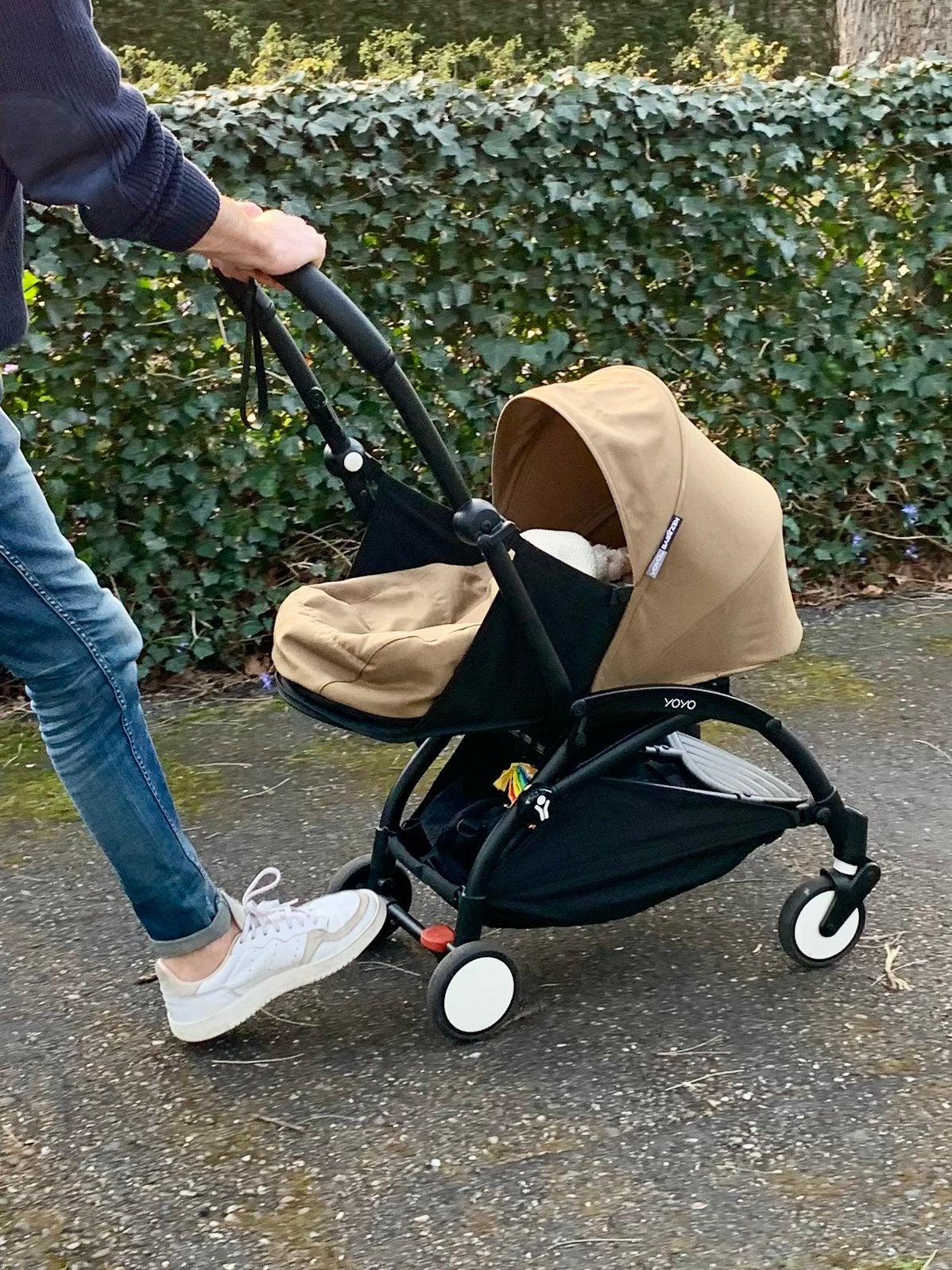 Stokke YOYO Newborn Pack 0+ Beige/Camel, Gebruikt, Met reiswieg, Ophalen, Kinderwagen