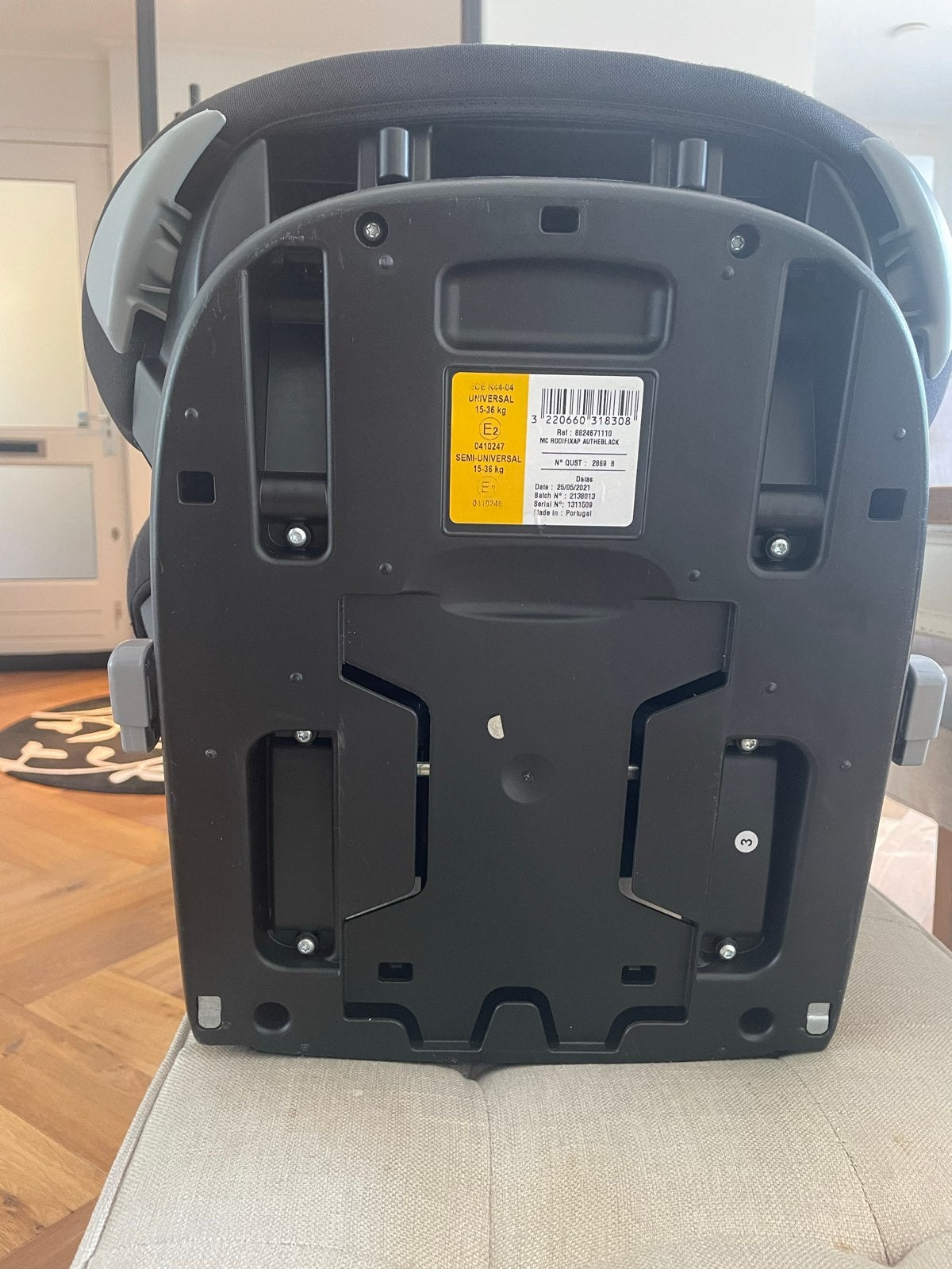 2x Maxi-Cosi RodiFix AirProtect autostoel, Gebruikt, 15 t/m 36 kg, Isofix, Maxi-Cosi