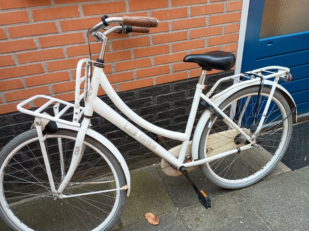 Meisjesfiets, Ophalen, Terugtraprem, Gebruikt, Cortina U4