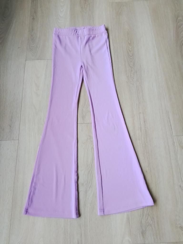 Lila flared broek Shoeby mt 146-152, Broek, Meisje, Ophalen of Verzenden, Zo goed als nieuw