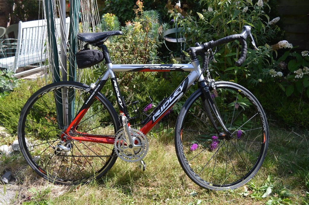 racefiets ridley icarus  fr53 z.g.a.n., 28 inch, Velgrem, Aluminium, Zo goed als nieuw