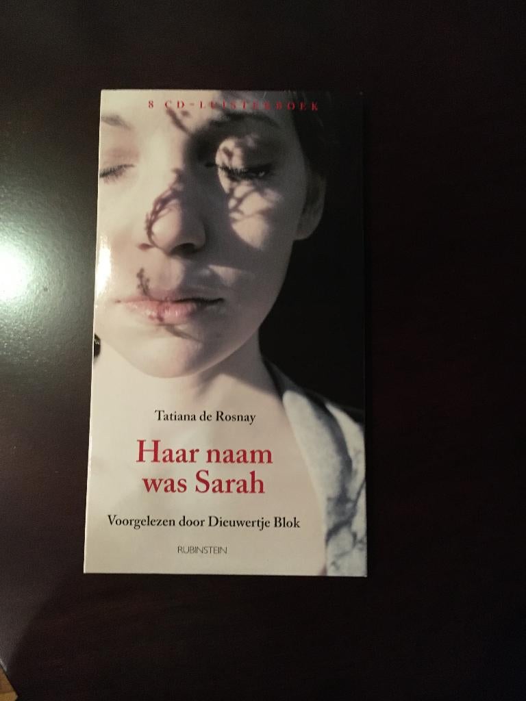 Tatiana de Rosnay: Haar naam was Sarah, Boeken, Luisterboeken, Cd, Ophalen of Verzenden, Tatiana de Rosnay, Volwassene