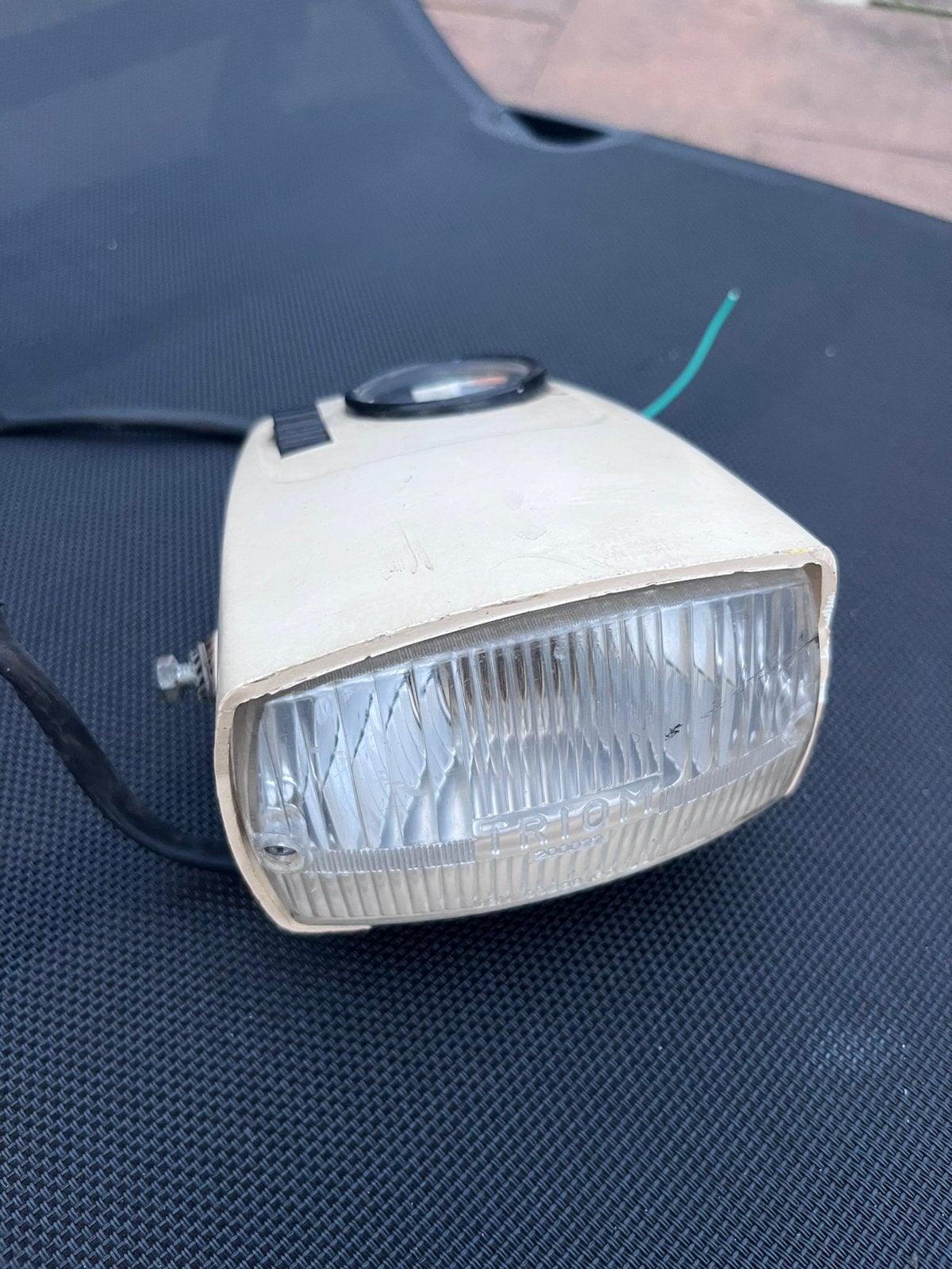 🟥 Originele Witte Koplamp met KM teller Gilera Citta 🟥, Ophalen of Verzenden, Gebruikt, Koplamp, Gilera