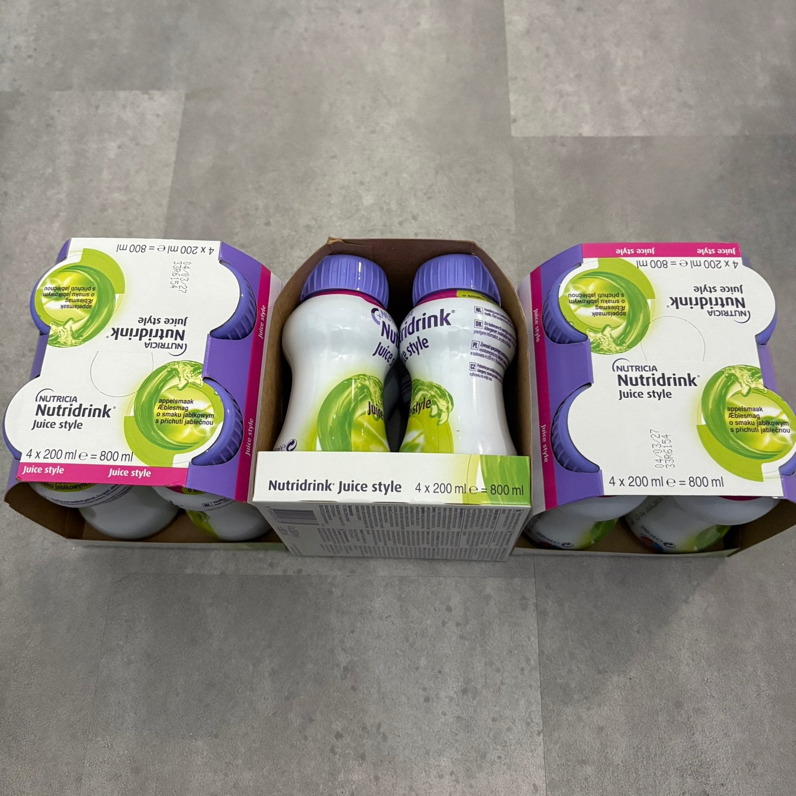 Drinkvoeding Nutricia Nutridrink Juice Style Appel, Ophalen