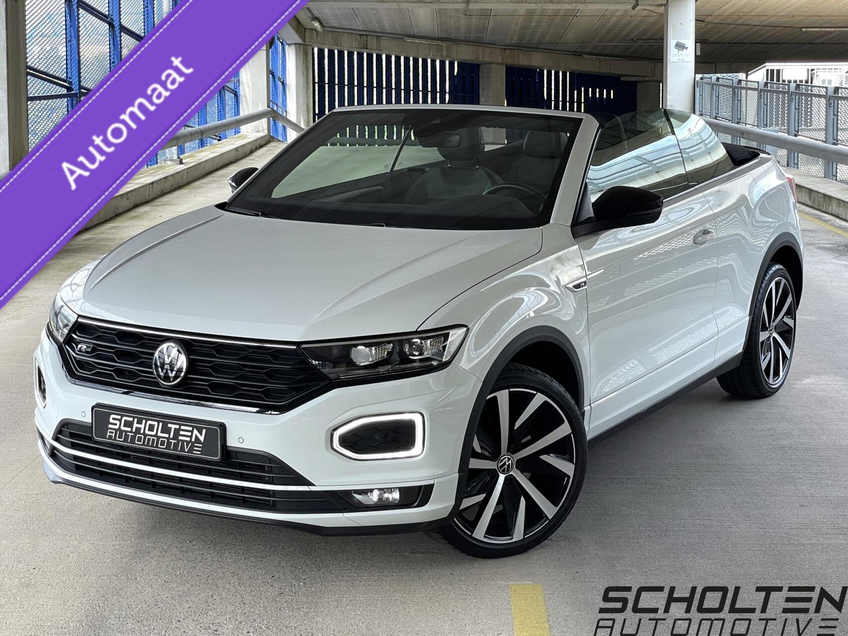 Volkswagen T-Roc Cabrio 1.5 TSI DSG R-Line Virtual Cockpit A, Auto's, Volkswagen, 15 km/l, 4 cilinders, Wit, Bedrijf
