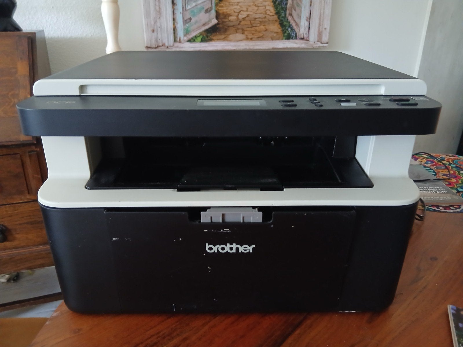 Brother DCP-1612W All-in-One Laserprinter, All-in-one, Draadloos, Ophalen of Verzenden, Zo goed als nieuw