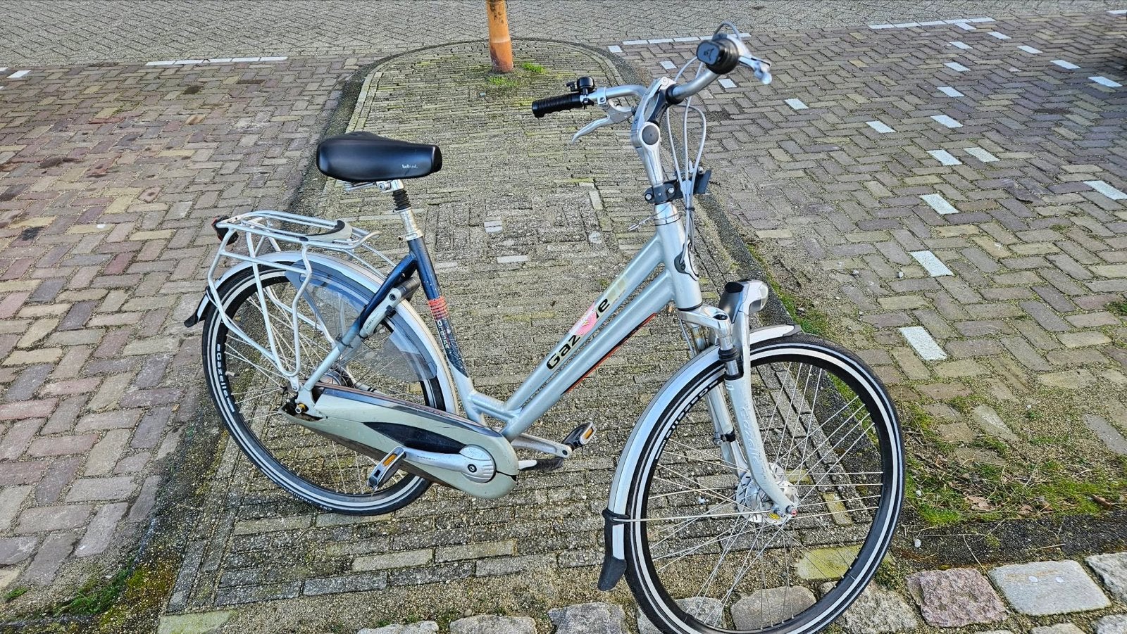 Gazelle Orange damesfiets met 5 versnellingen, Fietsen en Brommers, Fietsen | Dames | Damesfietsen, Terugtraprem, Ophalen of Verzenden