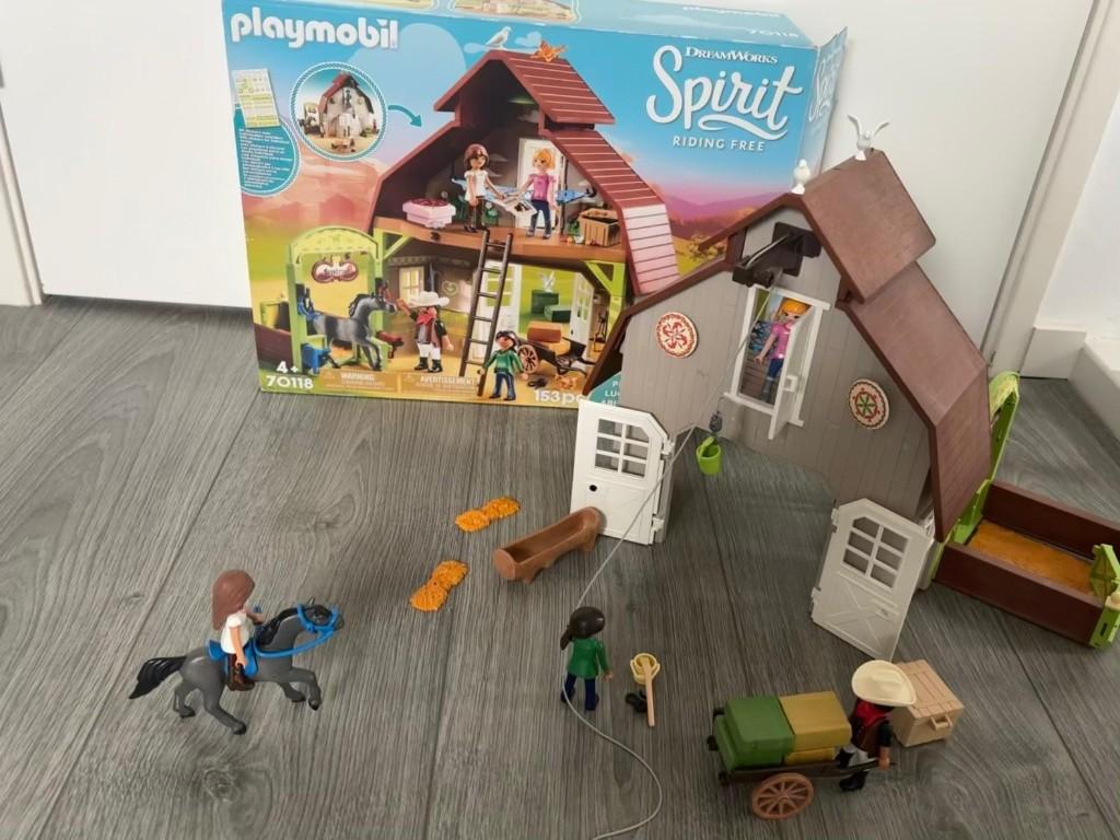 Playmobil  Spirit schuur 70118, Kinderen en Baby's, Speelgoed | Playmobil, Ophalen of Verzenden, Gebruikt, Complete set