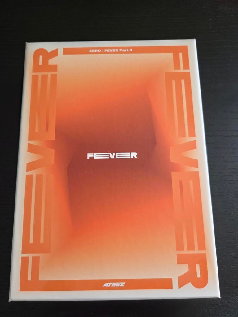 Kpop Ateez Fever part 3 Diary version, Ophalen of Verzenden, Zo goed als nieuw, Cd of Plaat