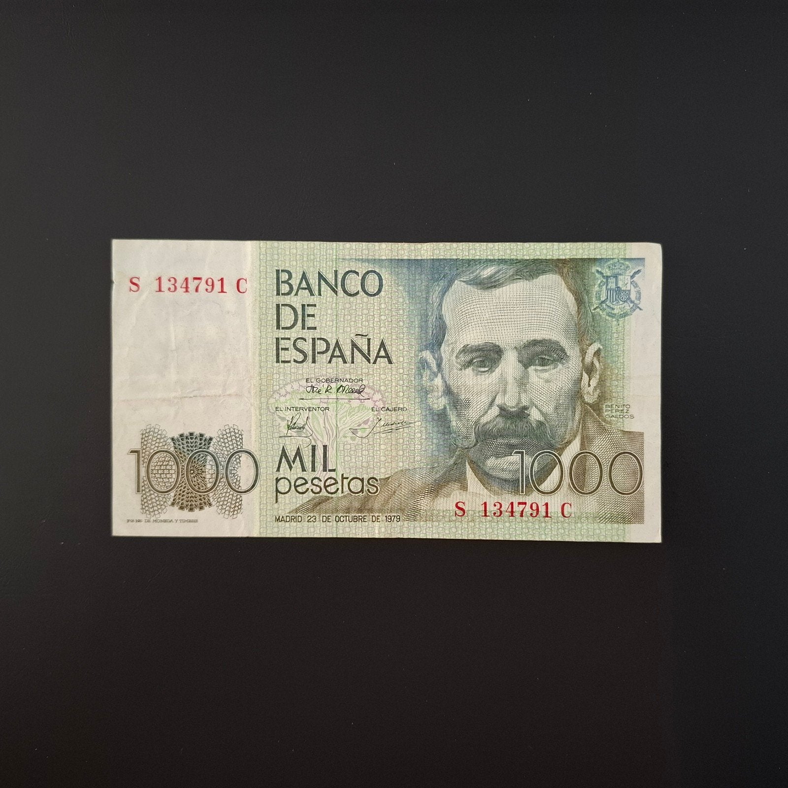 1000 peseta Spanje #033, Verzenden, Overige landen, Los biljet