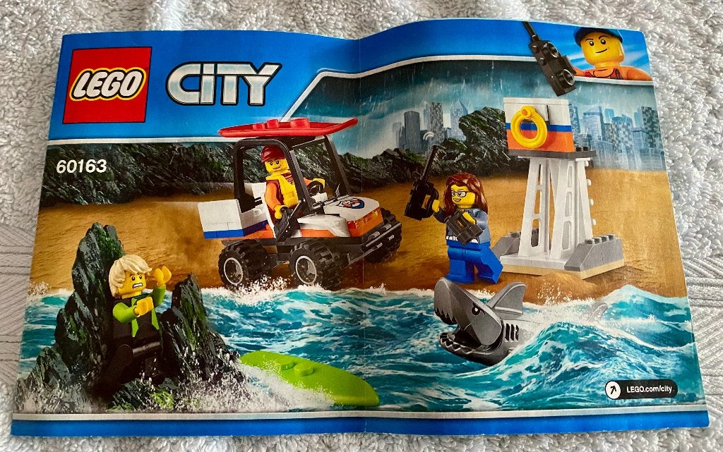 LEGO City 60163 Coast Guard Starter Set (compleet), Compleet, City, Lego, Ophalen of Verzenden