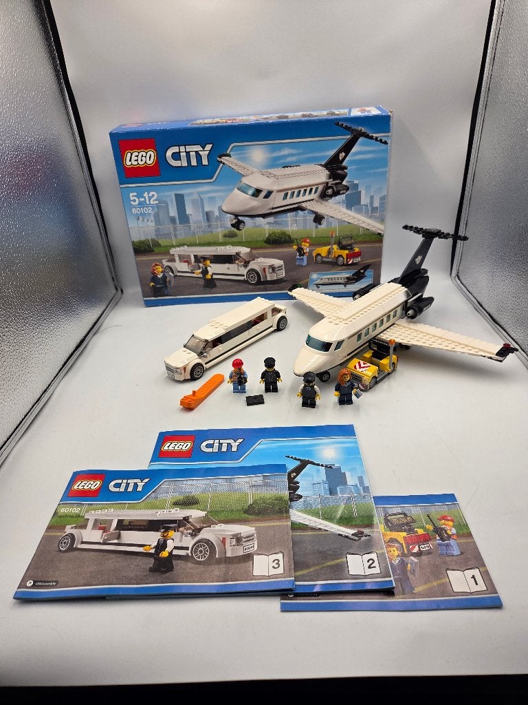Lego City 60102 Airport VIP Service, City, Ophalen of Verzenden, Zo goed als nieuw, Compleet