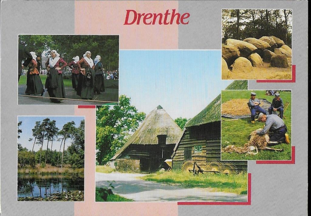 Drenthe Gelopen Ansichtkaart (4102 ), Verzenden, 1980 tot heden, Gelopen, Drenthe