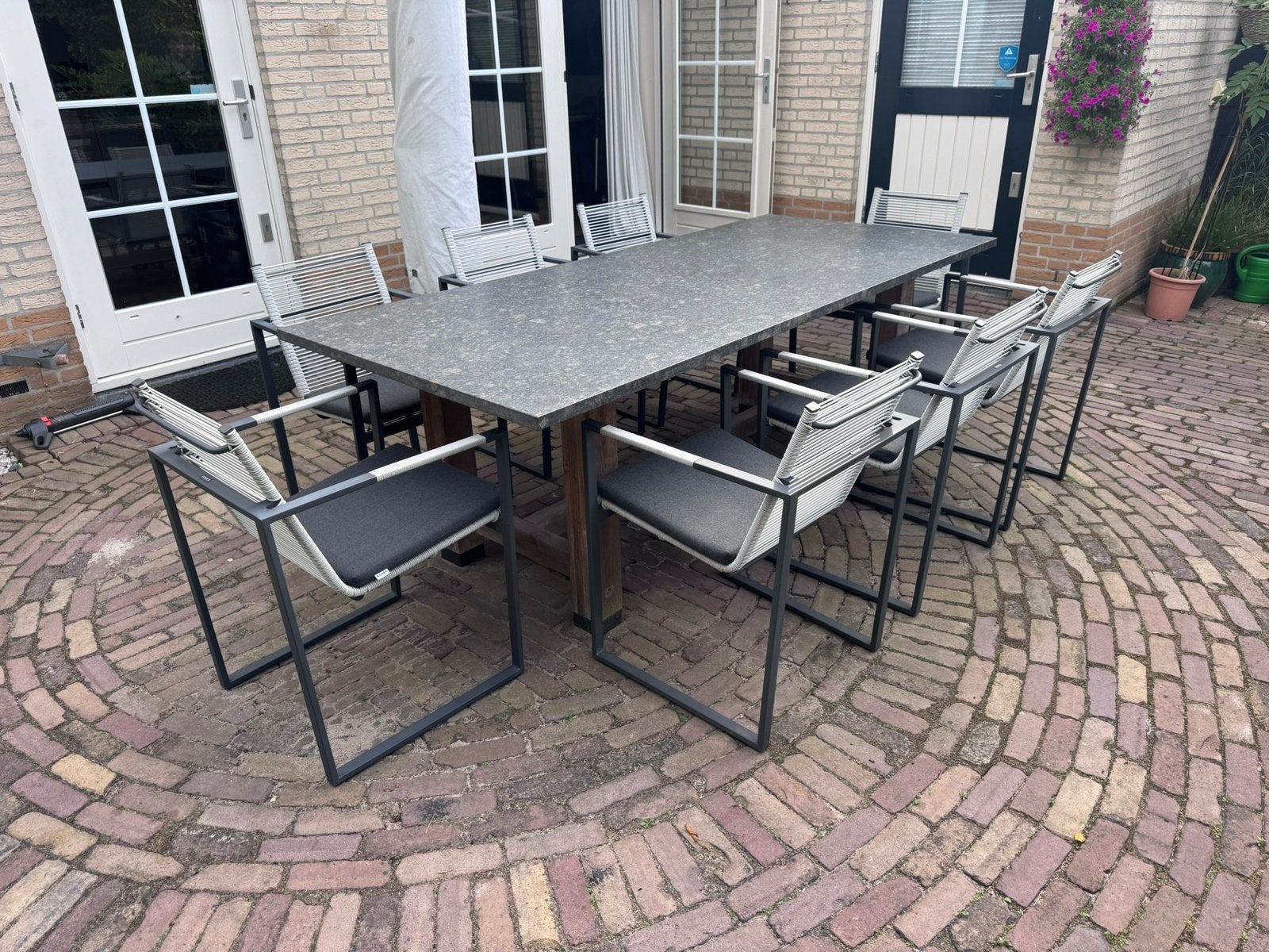 Borek Andria tuinstoelen, Ophalen, Zo goed als nieuw, Wicker