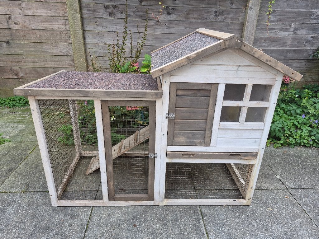 Buitenhok konijnen/cavia's, Dieren en Toebehoren, Cavia, Hok, Ophalen, Minder dan 60 cm