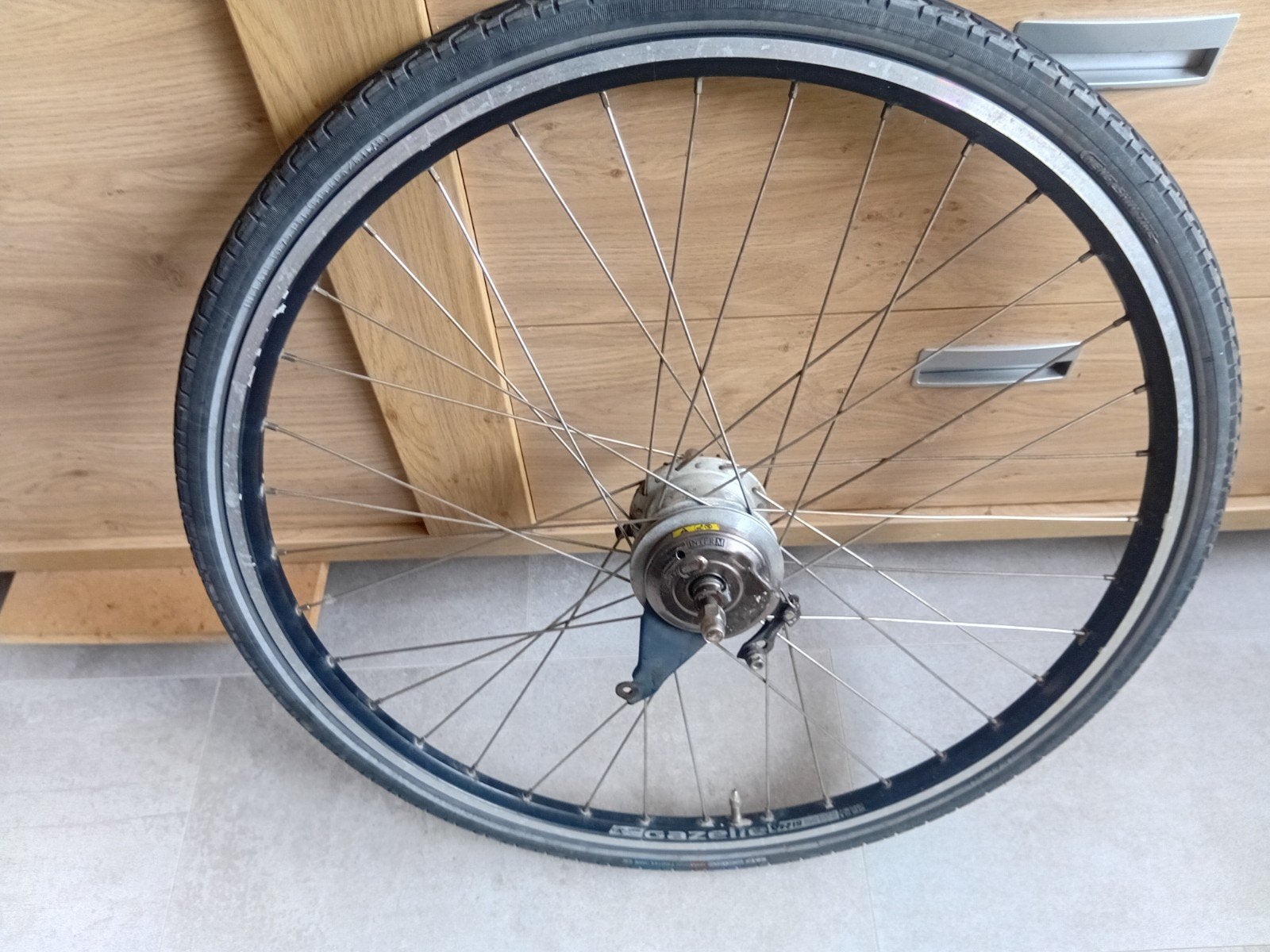 Shimano nexus 7 28 inch achterwiel, Fietsen en Brommers, Ophalen, Wiel