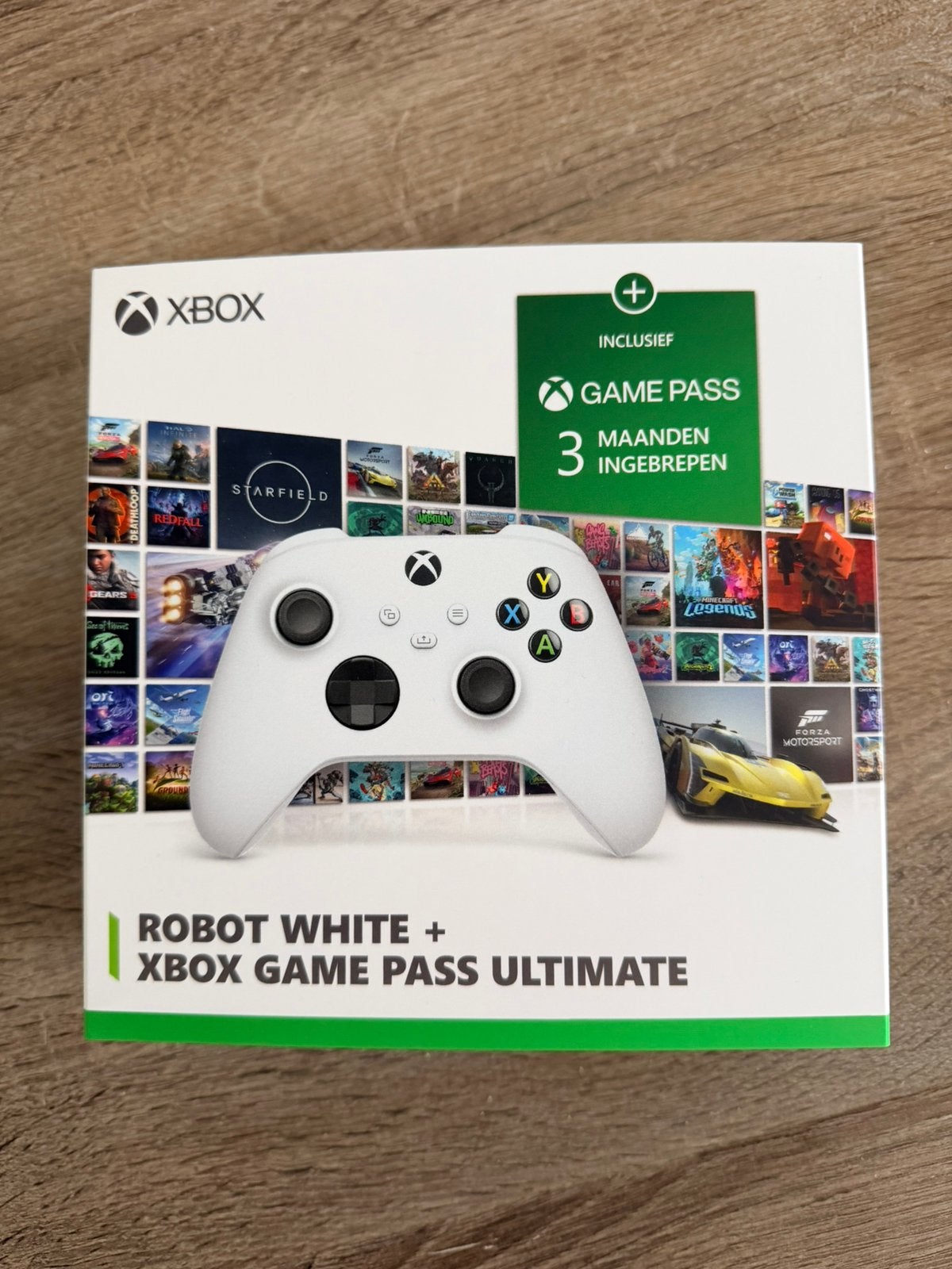 Xbox Wireless Controller Robot White + GAME PASS ULTIMATE, Ophalen, Nieuw, Controller, Xbox Original