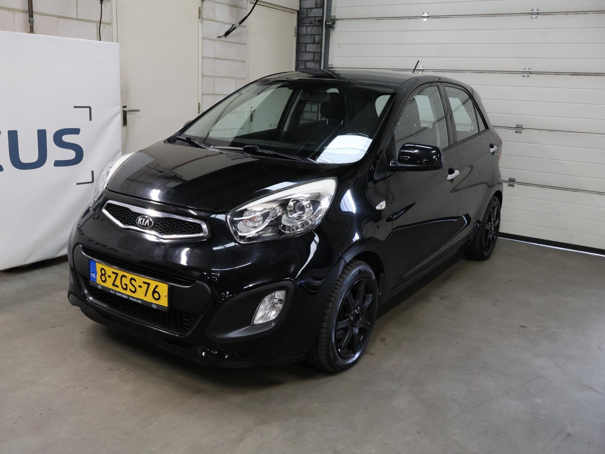 Kia Picanto 1.0 CVVT BusinessLine NAP 3e eigenaar Airco APK, Voorwielaandrijving, Euro 5, Stof, Gebruikt