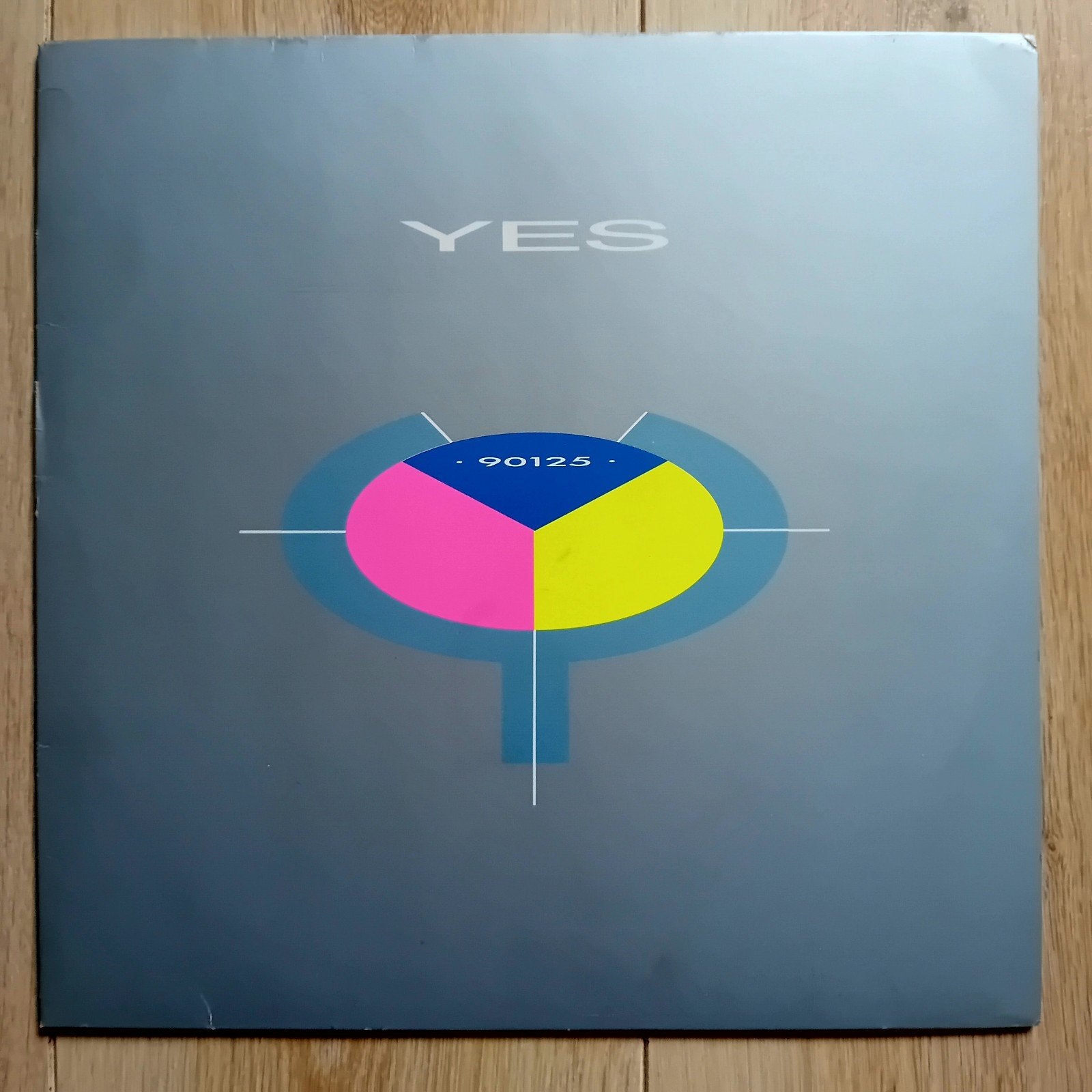 Yes - 90125 lp vinyl prog rock Owner of a lonely heart, Ophalen of Verzenden, Gebruikt