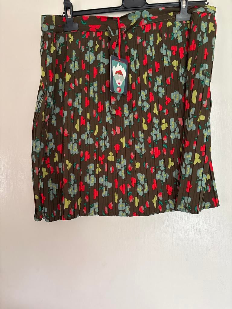 Nieuwe Who's That Girl plooirok met bloemenprint, Kleding | Dames, Maat 46/48 (XL) of groter, Nieuw, Ophalen of Verzenden, Boven de knie