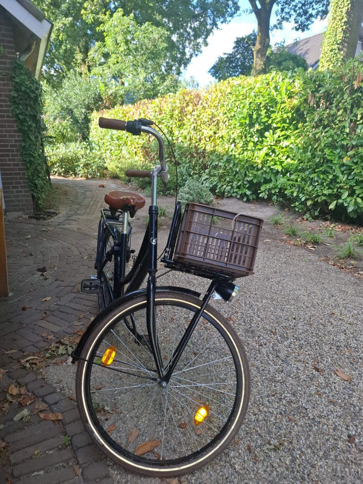 Sparta Pick-up Damesfiets met Voordrager en Mand, Ophalen, Gebruikt, Sparta, Versnellingen