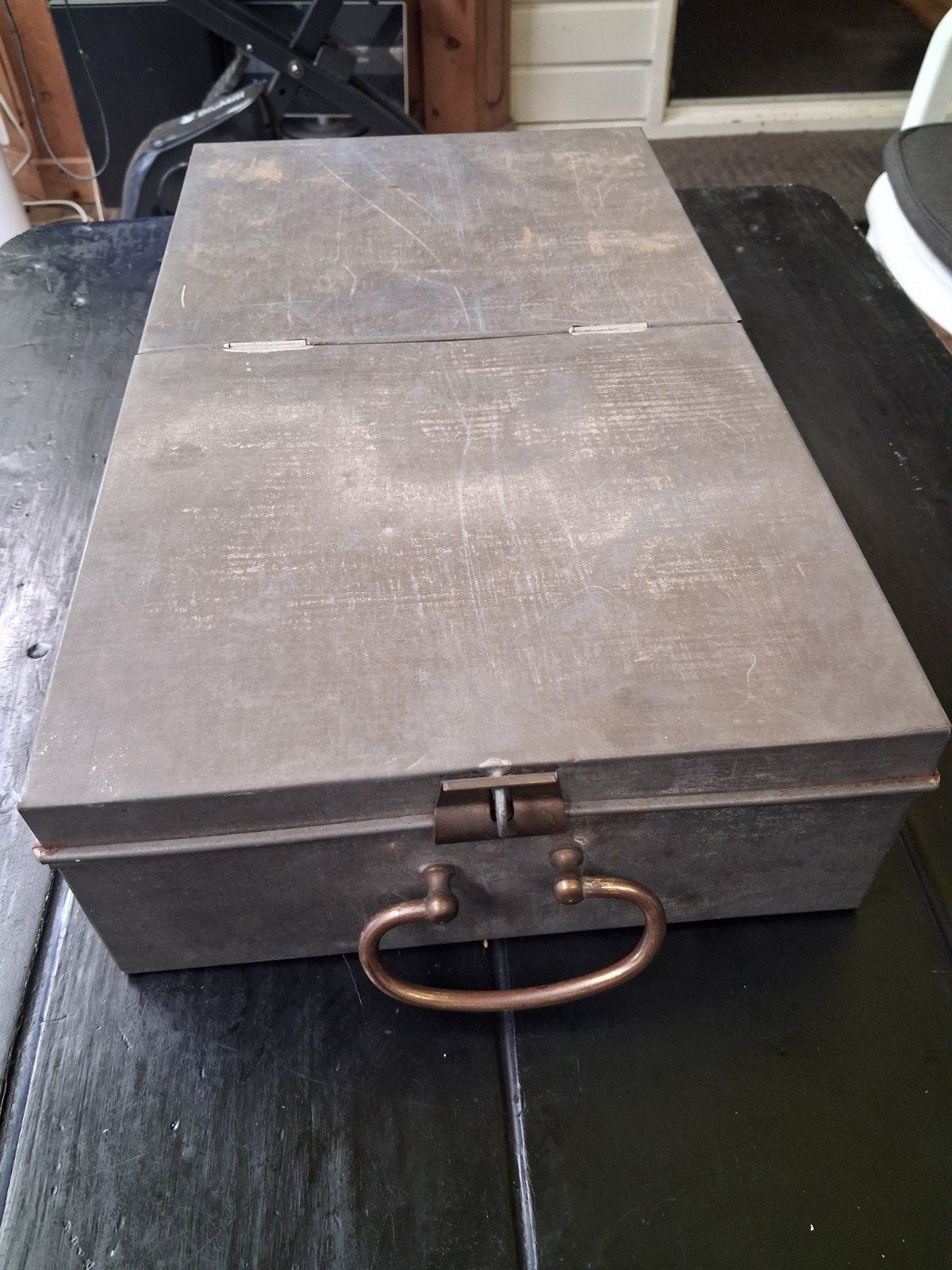 Metalen kist, Ophalen of Verzenden