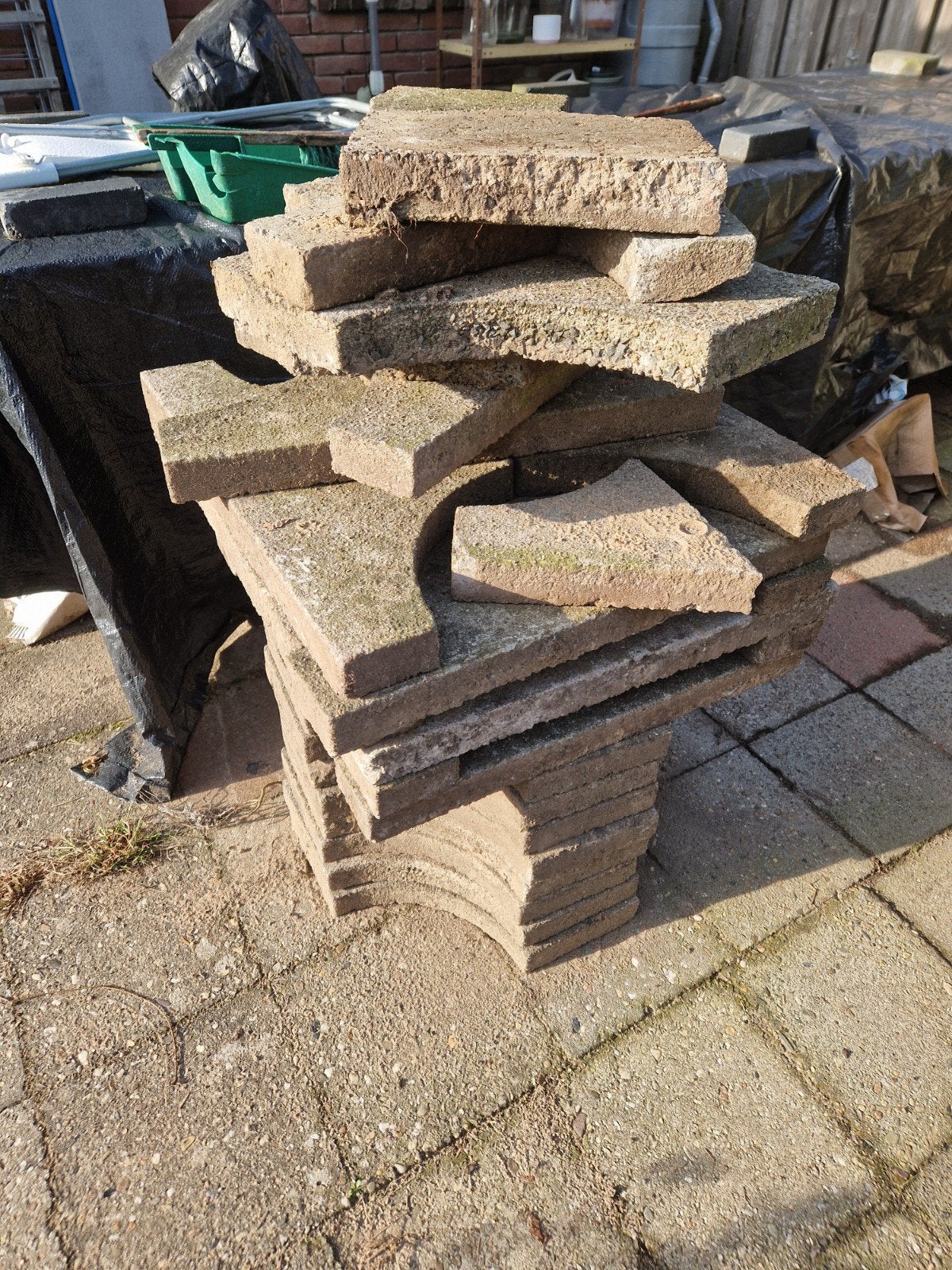 Restant tegels/kruizen, Ophalen, Nieuw, Minder dan 20 cm, Minder dan 5 m²